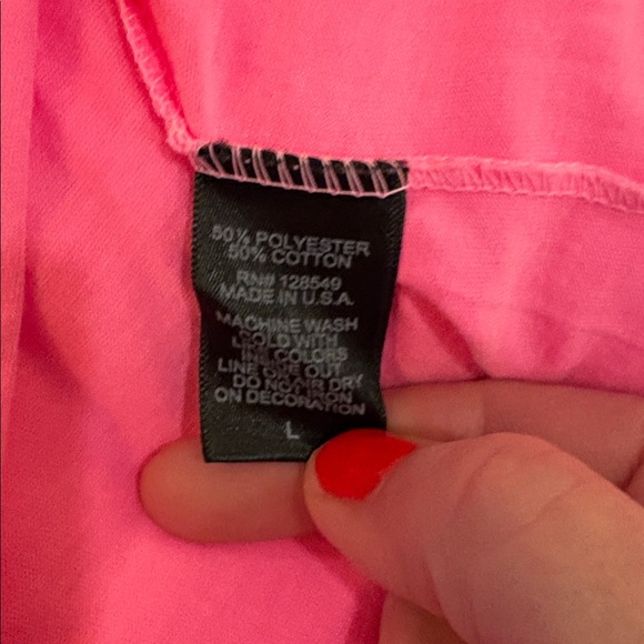 Aviator Nation Pink Tee - Picture 3 of 4